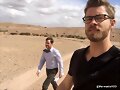 Luke Mitchell en el set de Blindspot S3