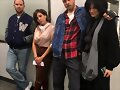 Luke Mitchell en el set de Blindspot S3