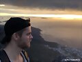 Luke Mitchell grabando Blindspot S3 en Cape Town