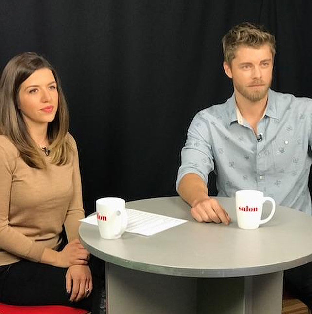 Luke Mitchell en Buzzfeed 2017