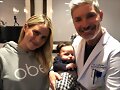 Claire Holt con su hijo James Holt Joblon