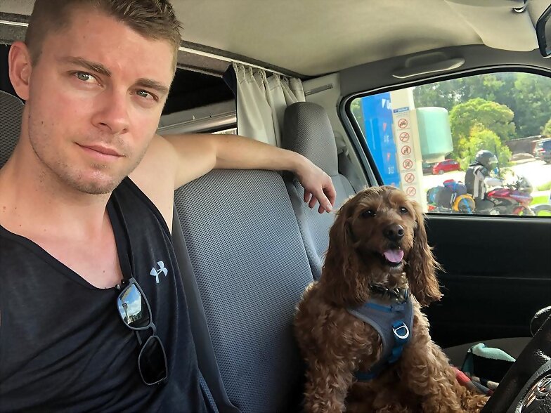 Luke Mitchell en Sydney, Australia