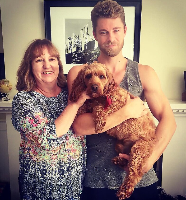 Luke Mitchell en Los Angeles 2018