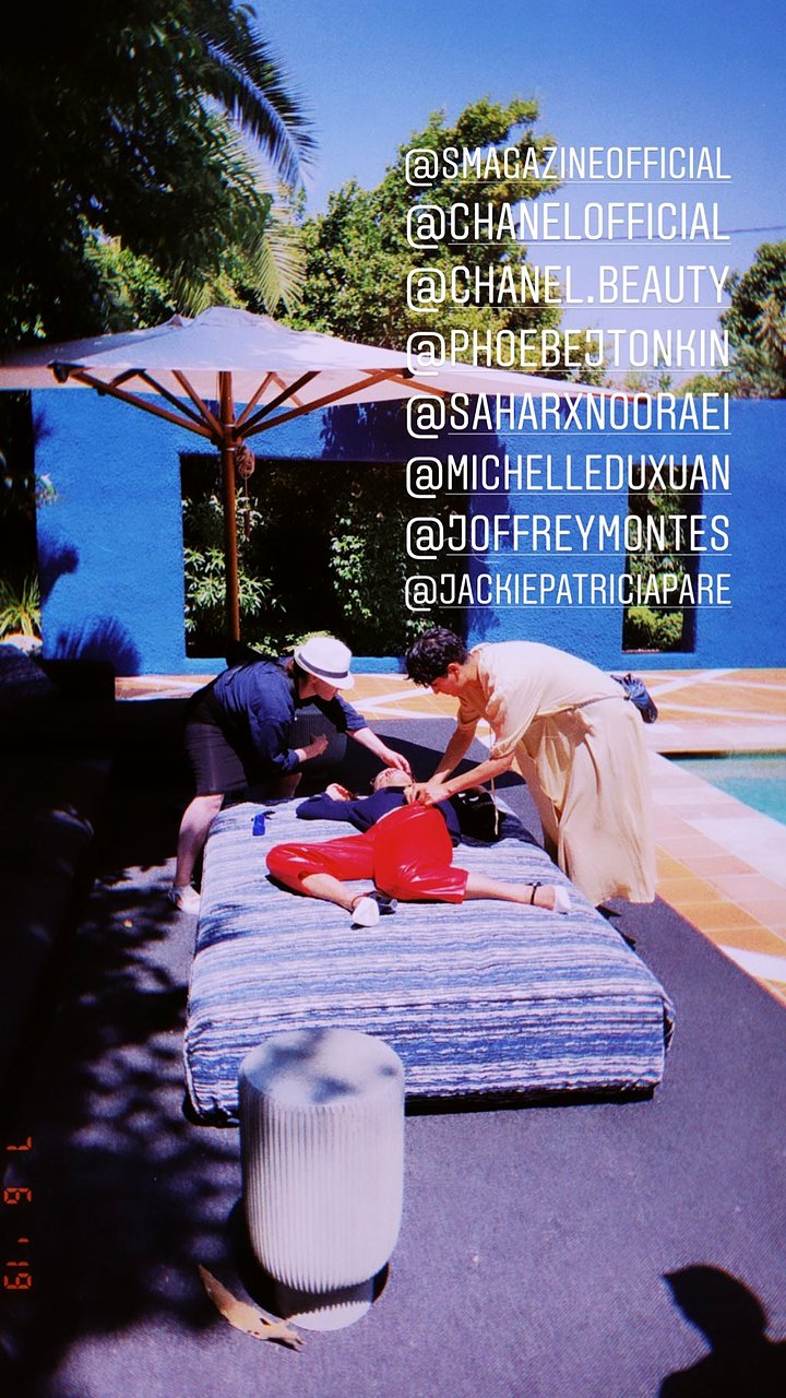 Phoebe Tonkin bts photoshoot S/Magazine 2019
