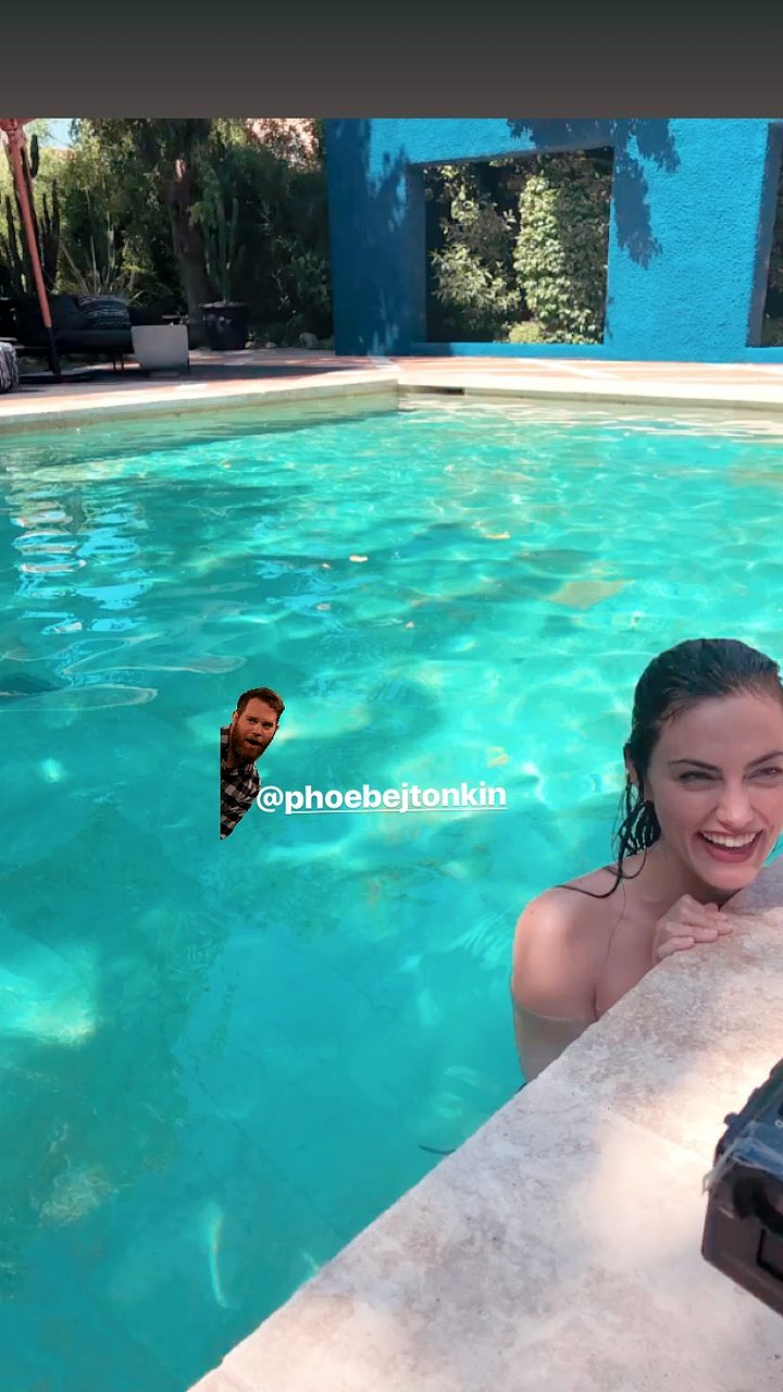 Phoebe Tonkin bts photoshoot S/Magazine 2019