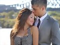 Luke Mitchell photoshoot con Rebecca Breeds