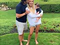 Claire Holt &amp; Andrew Joblon con su hijo James