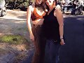 Claire Holt bts en la serie Aquarius (2015)