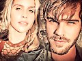Claire Holt bts en la serie Aquarius (2015)