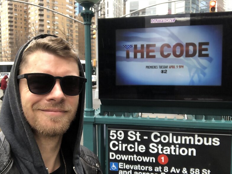 Luke Mitchell en Nueva York