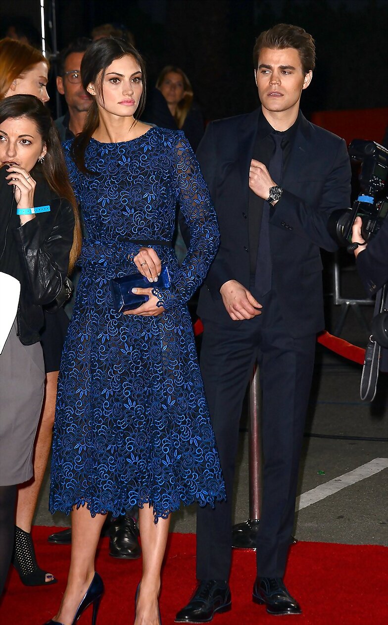 Phoebe Tonkin & Paul Wesley - TrevorLIVE LA, 2014