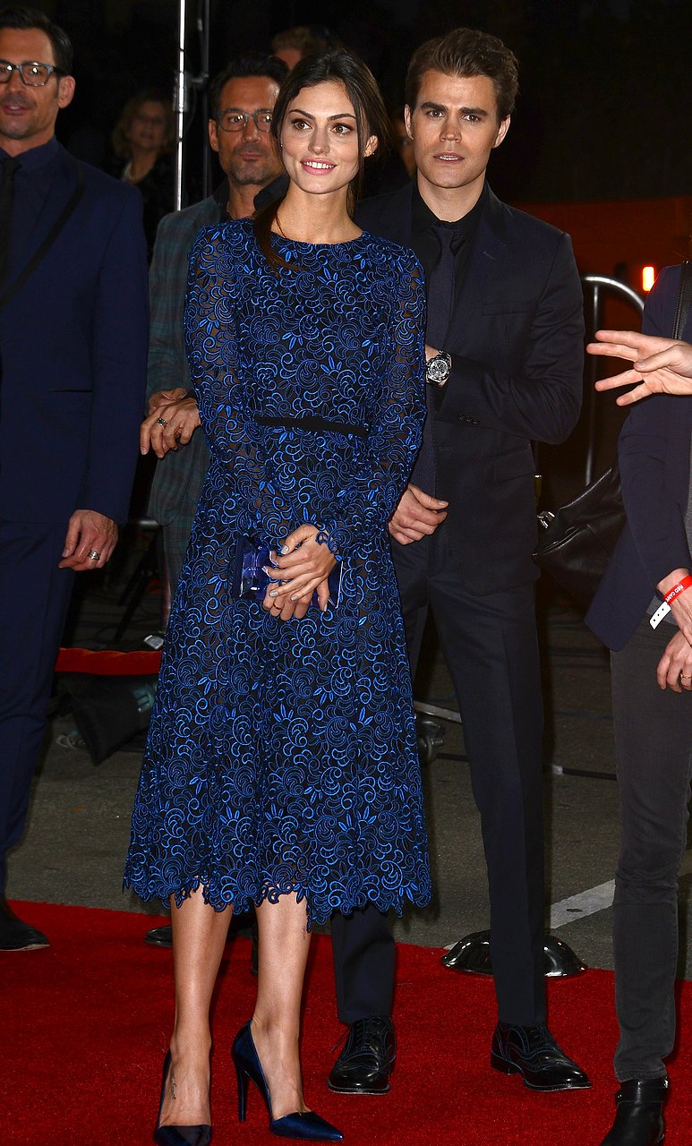 Phoebe Tonkin & Paul Wesley - TrevorLIVE LA, 2014
