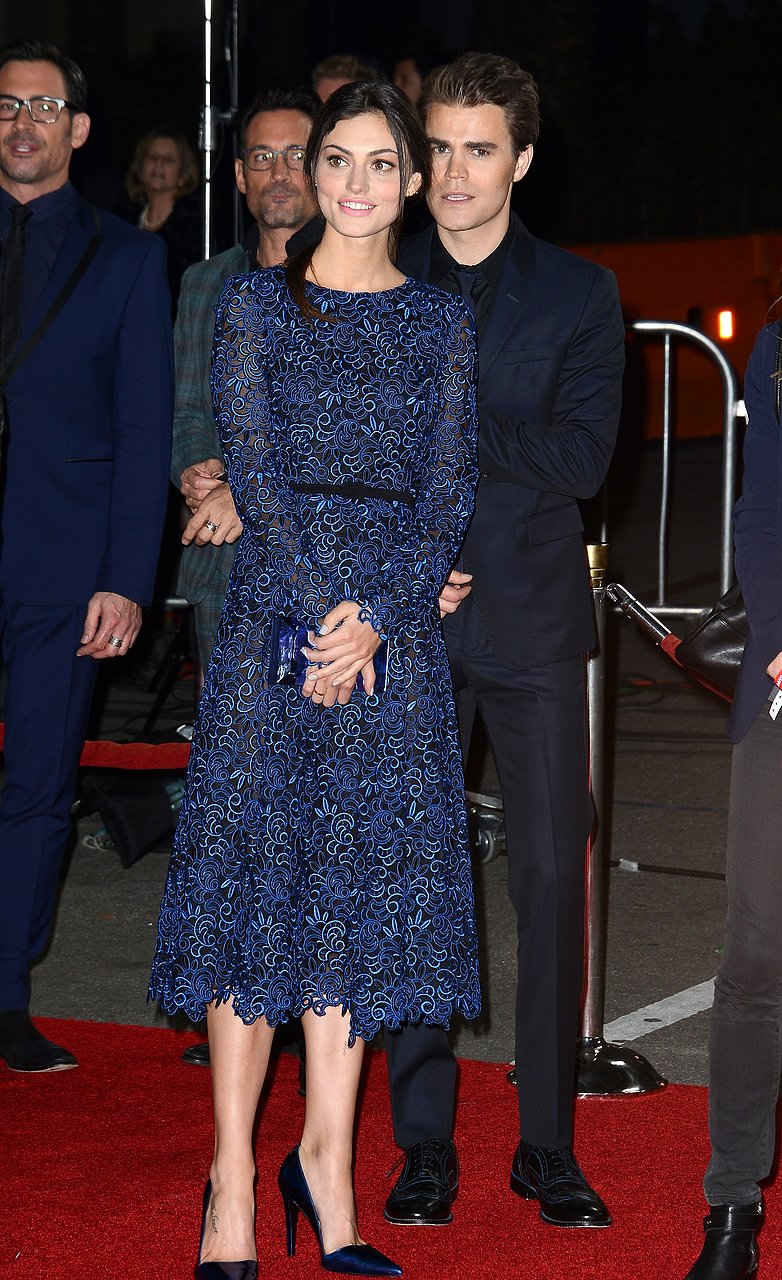 Phoebe Tonkin & Paul Wesley - TrevorLIVE LA, 2014