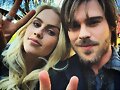 Claire Holt bts season 2 en la serie Aquarius