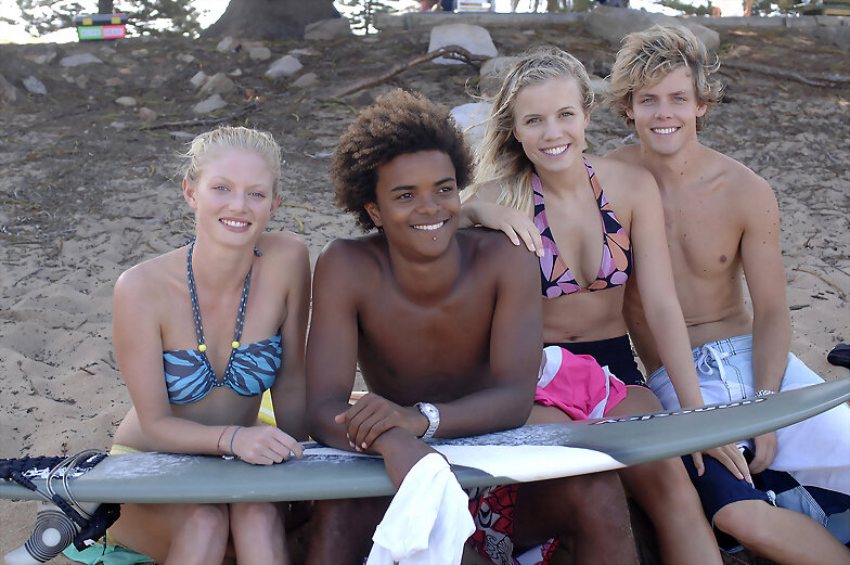 Cariba Heine en la serie Blue Water High 3