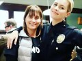Claire Holt bts season 2 en la serie Aquarius