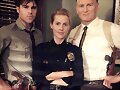 Claire Holt bts season 2 en la serie Aquarius