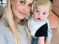 Claire Holt con su hijo James Holt Joblon | 2019