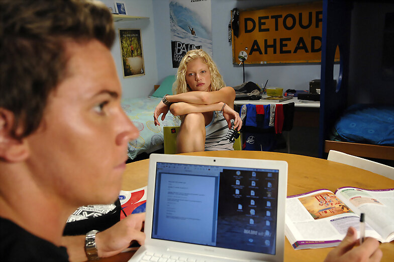 Cariba Heine en la serie Blue Water High 3