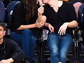 Phoebe Tonkin &amp; Paul Wesley - LA Lakers game 2015