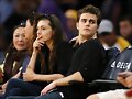 Phoebe Tonkin &amp; Paul Wesley - LA Lakers game 2015