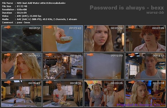 H2O capitulo 10: "Descubierto" 3ª temporada