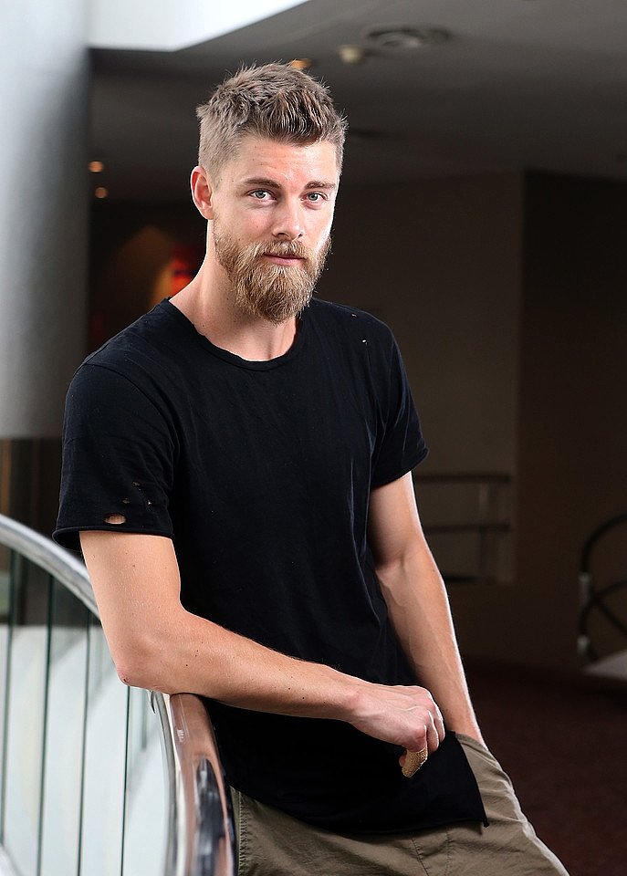 Luke Mitchell photoshoot 2017