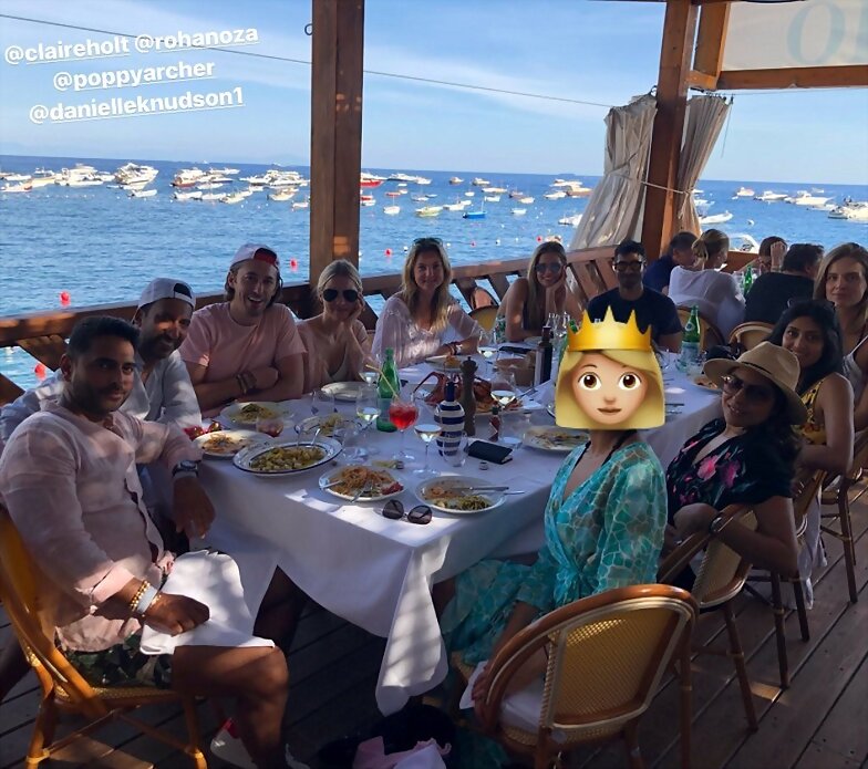 Claire Holt & Andrew Joblon en Capri | Sept 2019
