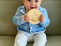 El hijo de Claire, James Holt Joblon con 6 meses