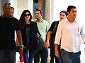 Phoebe Tonkin llega en San Paulo, Brazil, May 2015