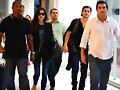 Phoebe Tonkin llega en San Paulo, Brazil, May 2015