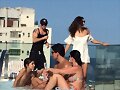 Phoebe Tonkin &amp; Paul Wesley en Rio, Brazil, 2015