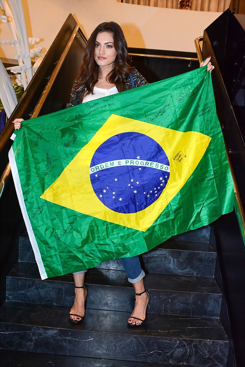 Phoebe Tonkin - Le Lis Blanc Event in Brazil 2015