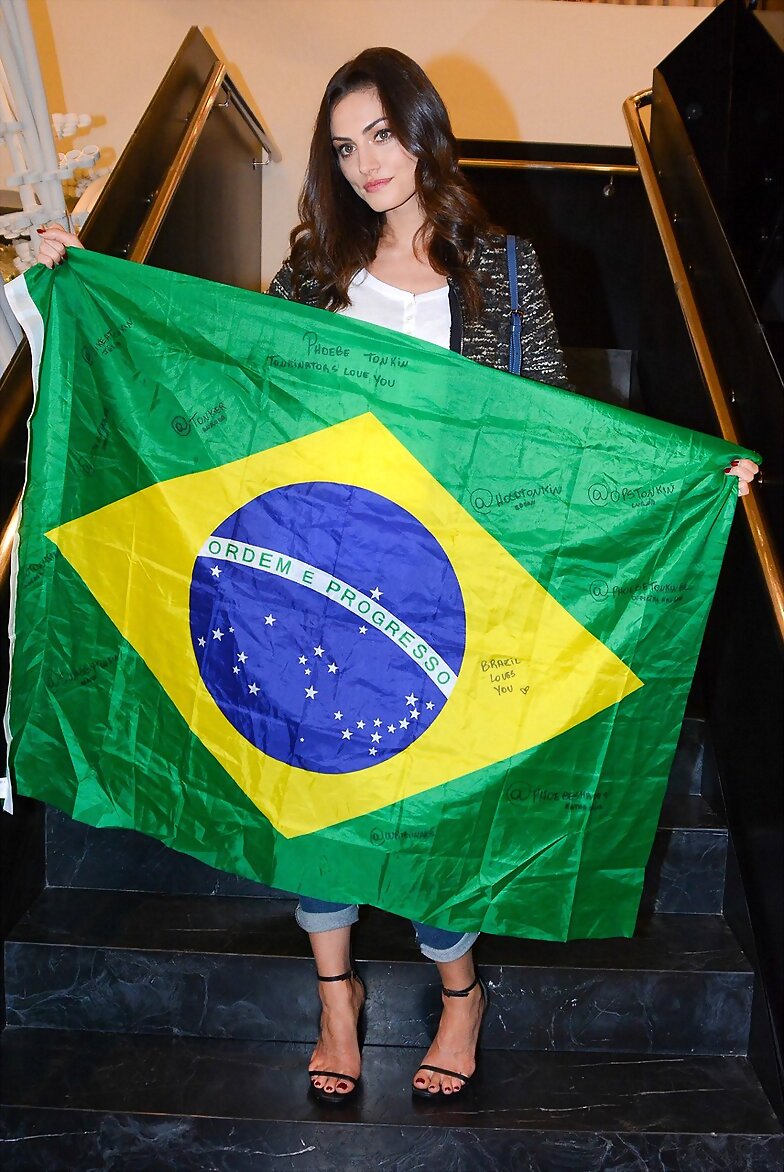 Phoebe Tonkin - Le Lis Blanc Event in Brazil 2015