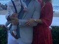 Claire Holt &amp; Andrew Joblon con su hijo James 2019