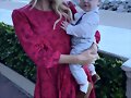 Claire Holt con su hijo James Holt Joblon | 2019