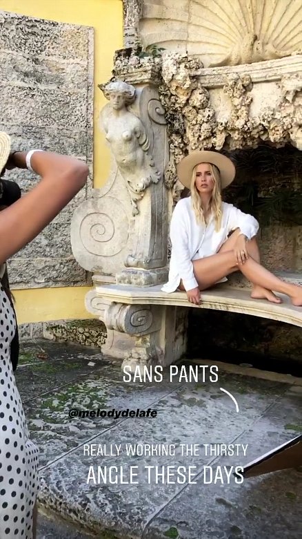 Claire Holt bts photoshoot by Melody Mai (2019)