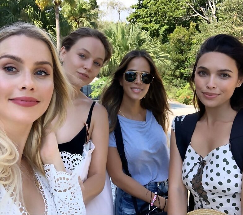 Claire Holt bts photoshoot by Melody Mai (2019)