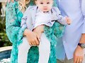 Claire Holt &amp; Andrew Joblon con su hijo James 2019
