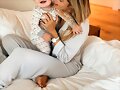 Claire Holt con su hijo James Holt Joblon | 2019