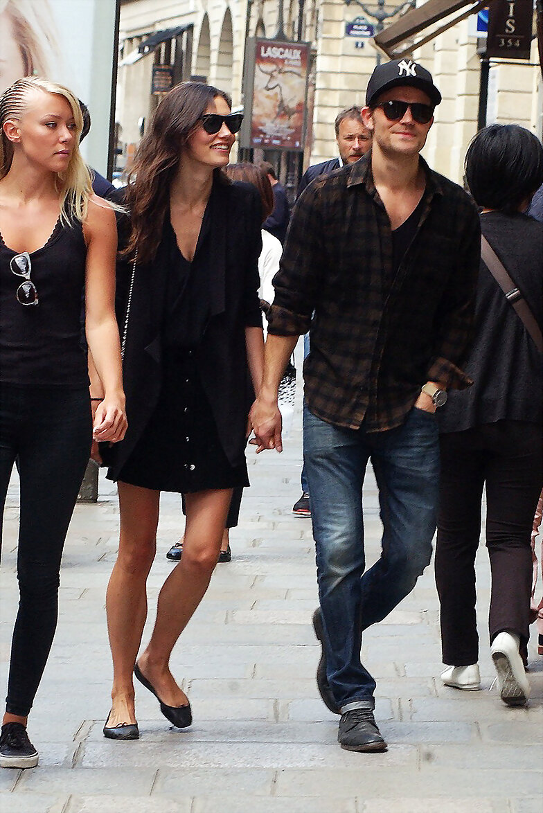 Phoebe Tonkin & Paul Wesley en Paris, May 25, 2015