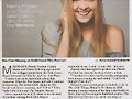 Cleo Massey en una revista australiana