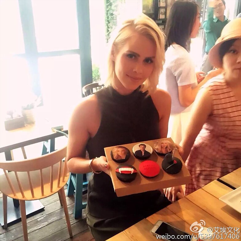 Claire Holt -Fanstang Comic-Con China May 29, 2015