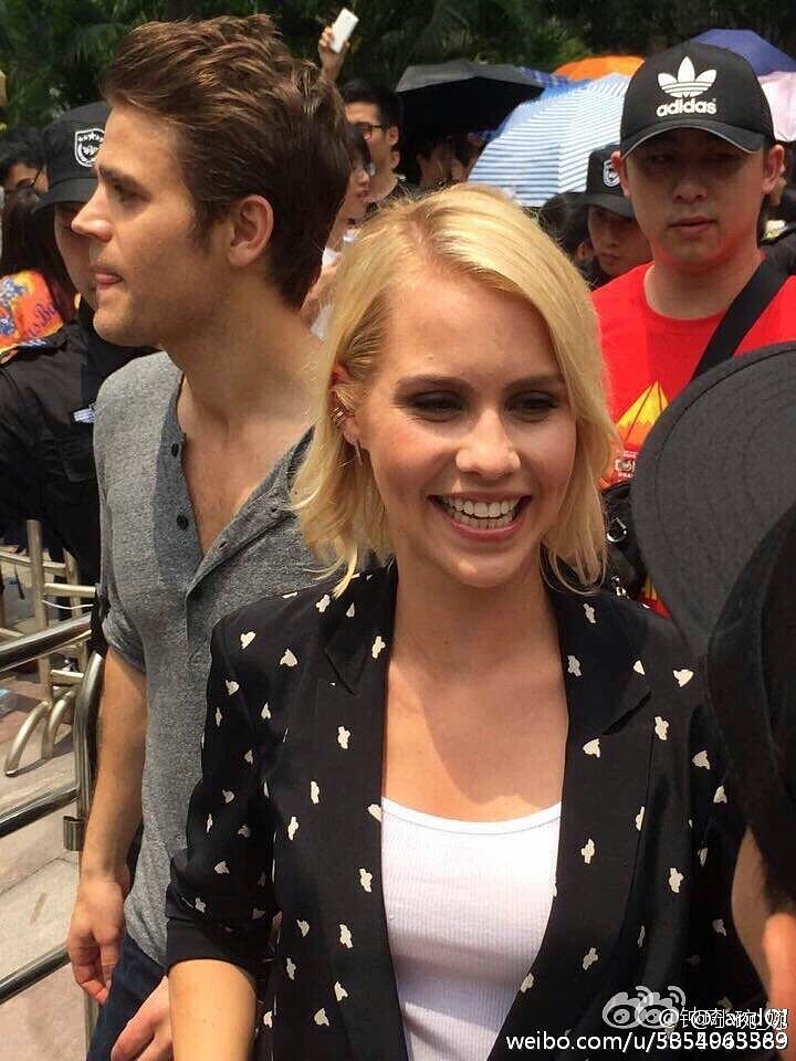 Claire Holt -Fanstang Comic-Con China May 30, 2015