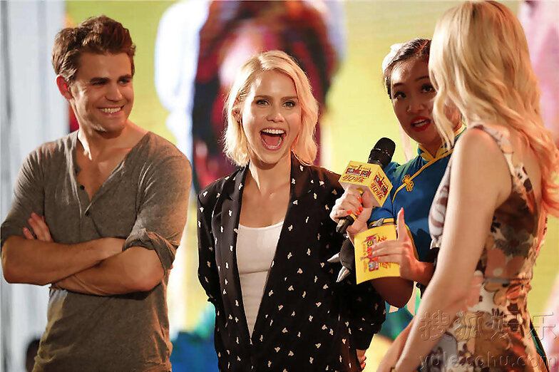 Claire Holt -Fanstang Comic-Con China May 30, 2015