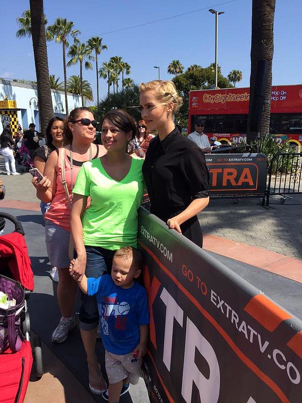 Claire Holt - Extra TV interview | June 6, 2015