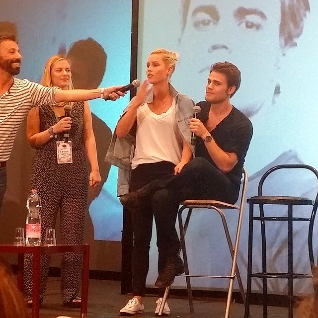 Claire Holt - Love&Blood ItaCon 3D, Jun 2015