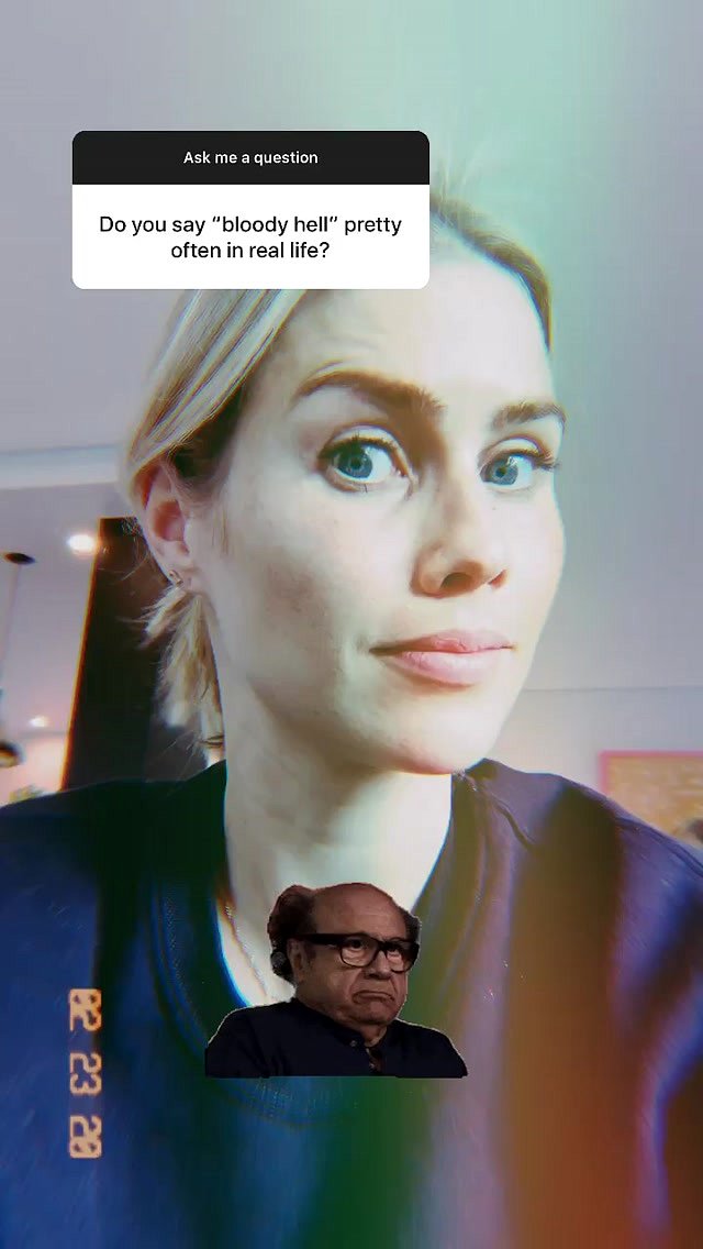 Claire Holt via instagram stories | February 2020