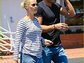 Claire Holt dejando Fred Segal con Nick Hounslow