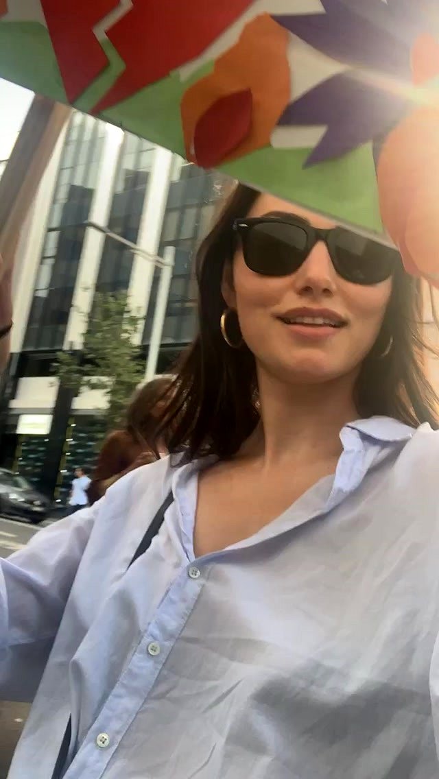 Phoebe Tonkin -Climate Change march | Jan 10, 2020